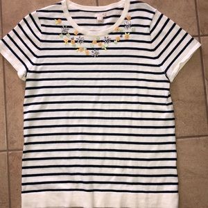 J. Crew Striped Sweater